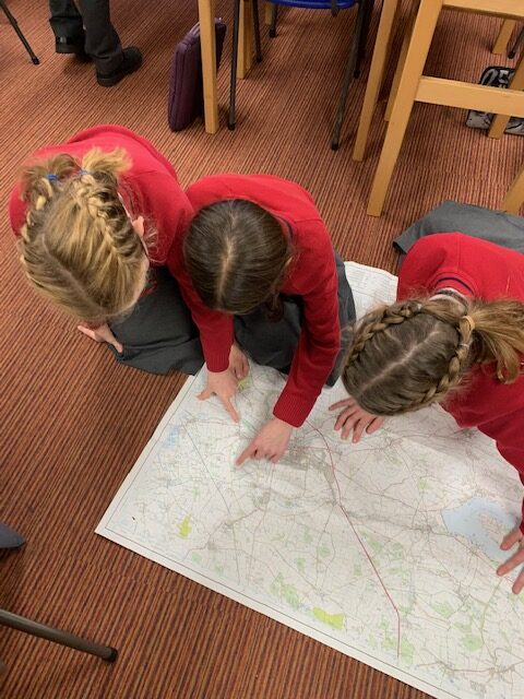 Map skills #lifelonglearning!, Copthill School