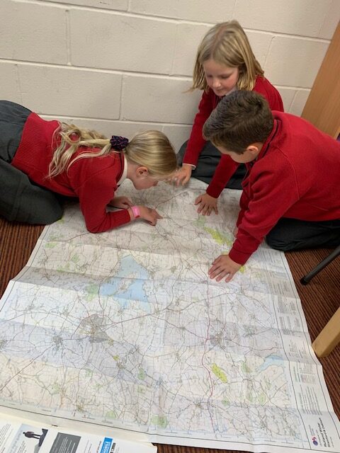 Map skills #lifelonglearning!, Copthill School