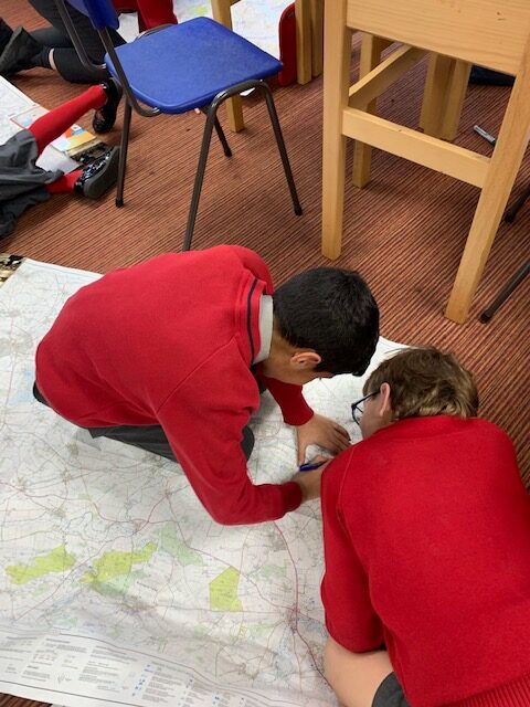 Map skills #lifelonglearning!, Copthill School