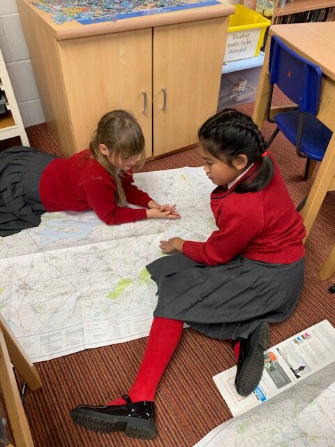 Map skills #lifelonglearning!, Copthill School