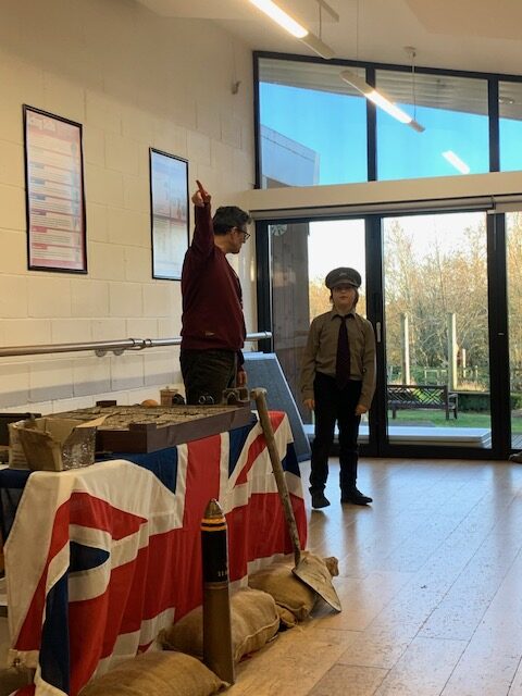 WW1 history afternoon, Copthill School