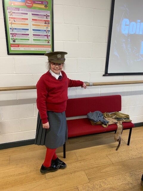 WW1 history afternoon, Copthill School