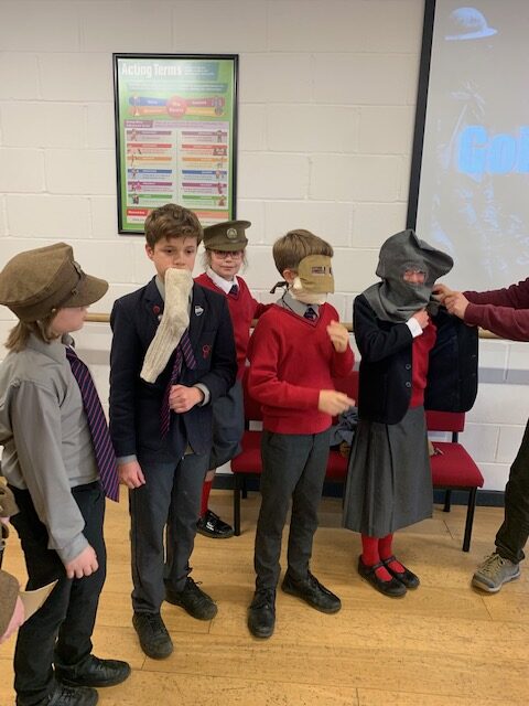 WW1 history afternoon, Copthill School