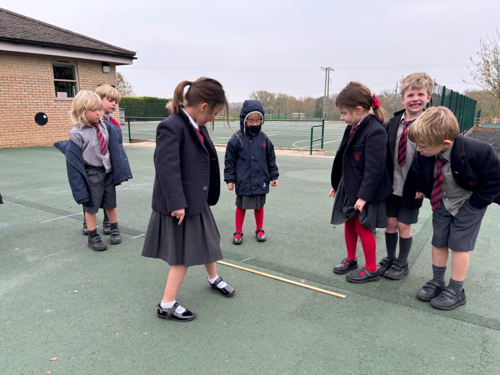 Native American Tipi building&#8230;, Copthill School