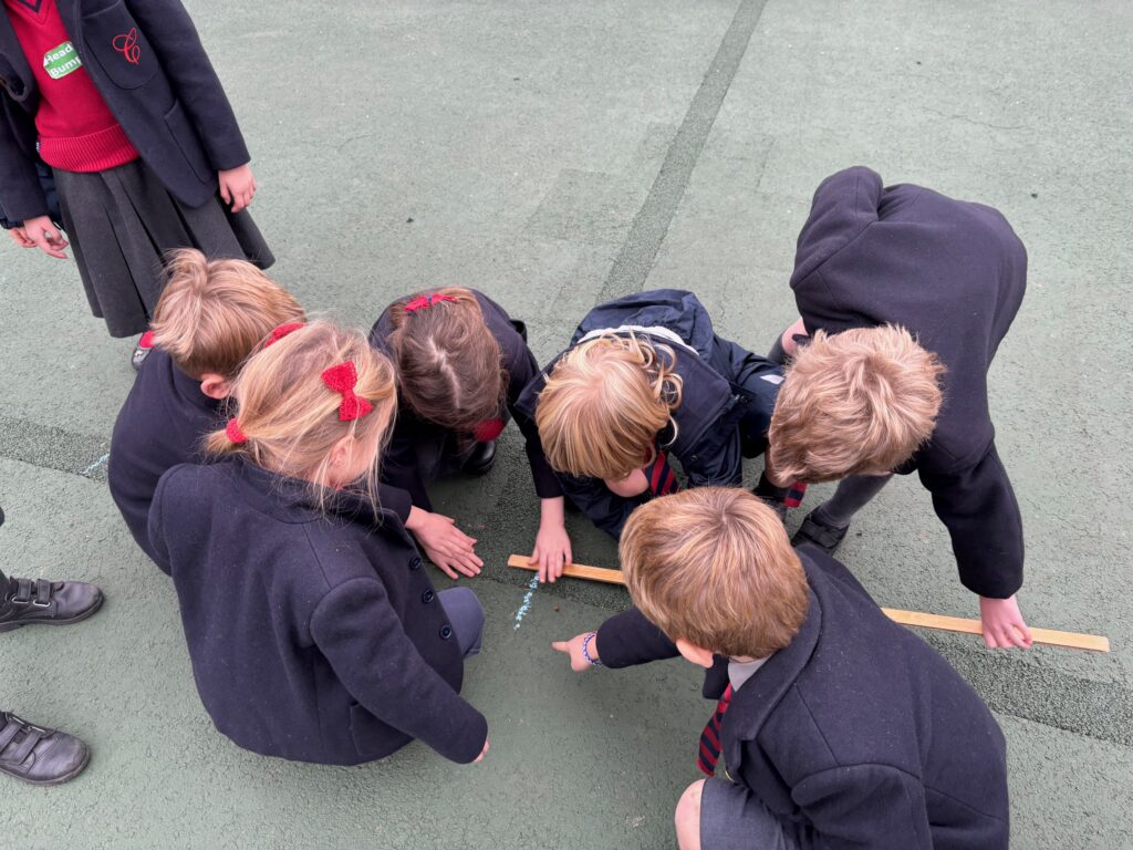 Native American Tipi building&#8230;, Copthill School