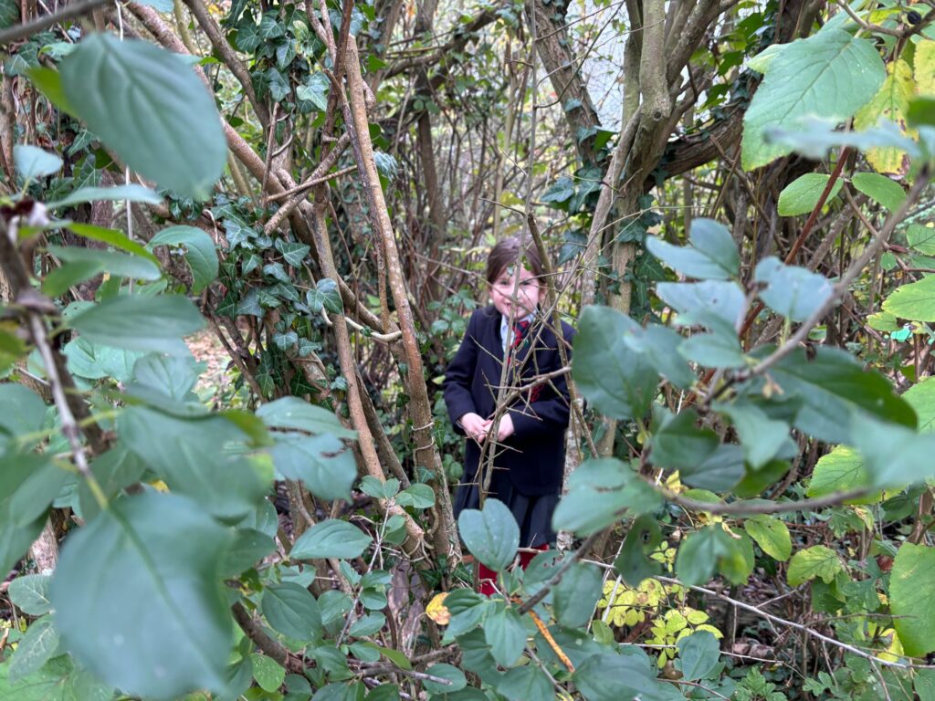 Native American Tipi building&#8230;, Copthill School