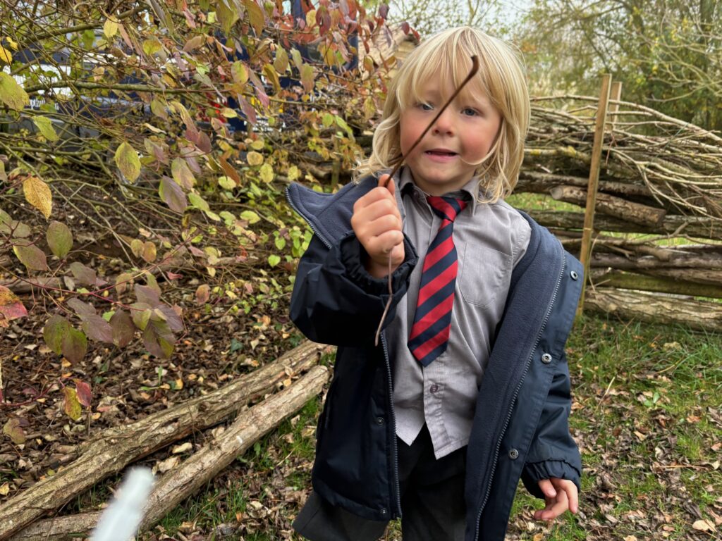 Native American Tipi building&#8230;, Copthill School