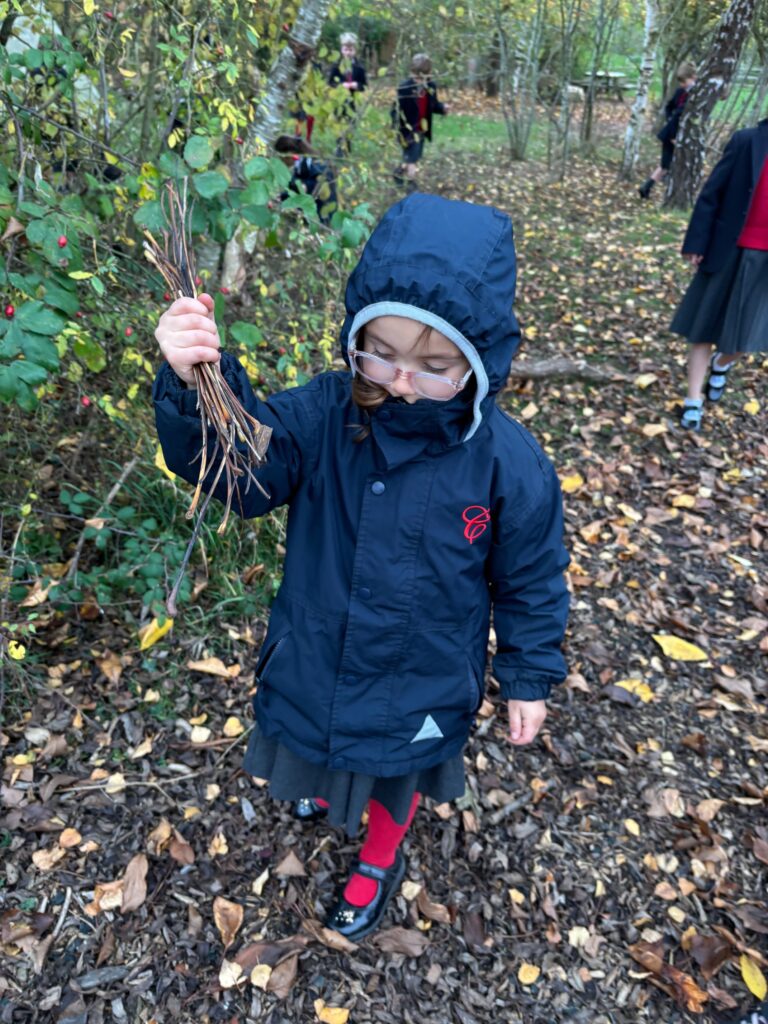 Native American Tipi building&#8230;, Copthill School