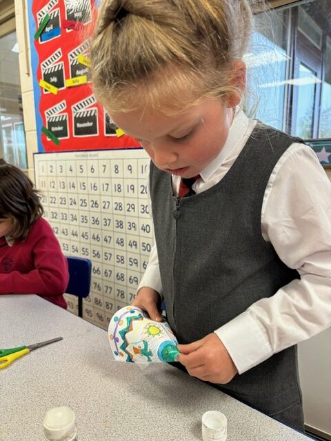 Native American Tipi building&#8230;, Copthill School