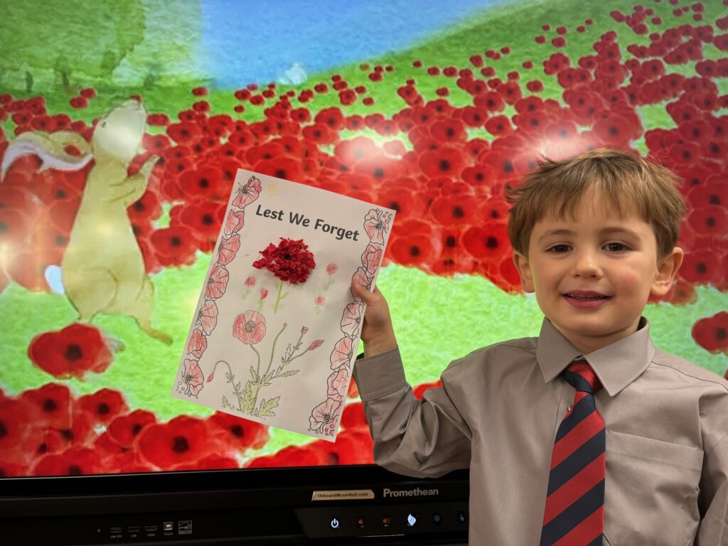 Poppies to remember&#8230;, Copthill School