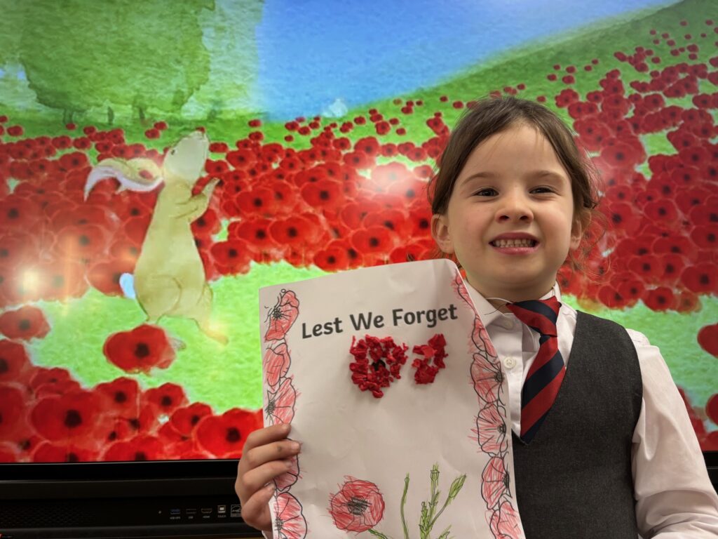 Poppies to remember&#8230;, Copthill School