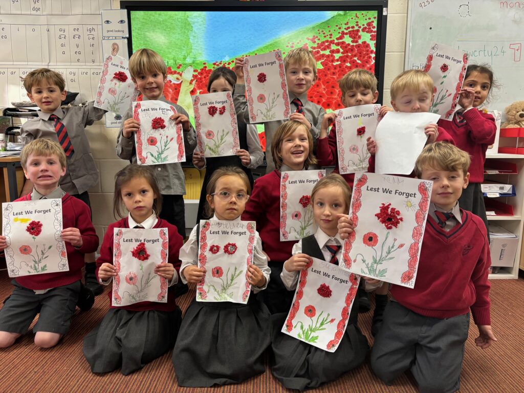 Poppies to remember&#8230;, Copthill School