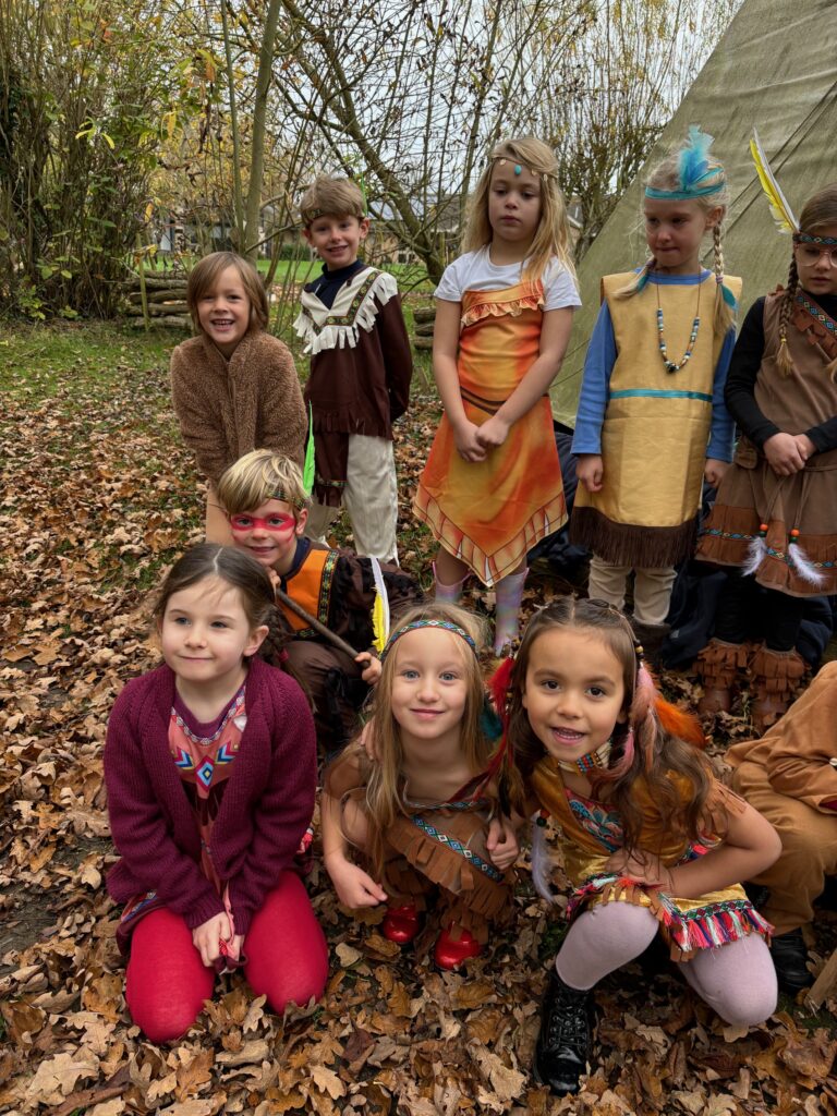 Native American experience day&#8230;, Copthill School