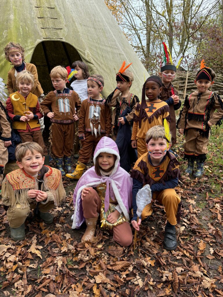 Native American experience day&#8230;, Copthill School