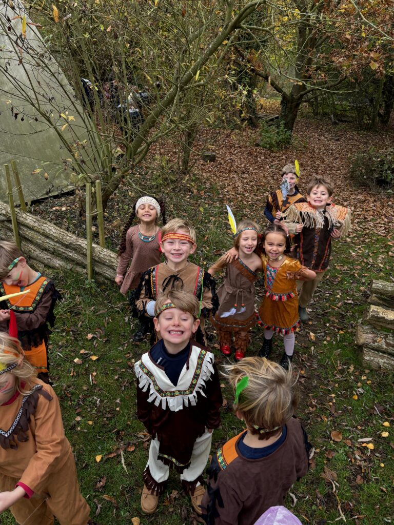 Native American experience day&#8230;, Copthill School