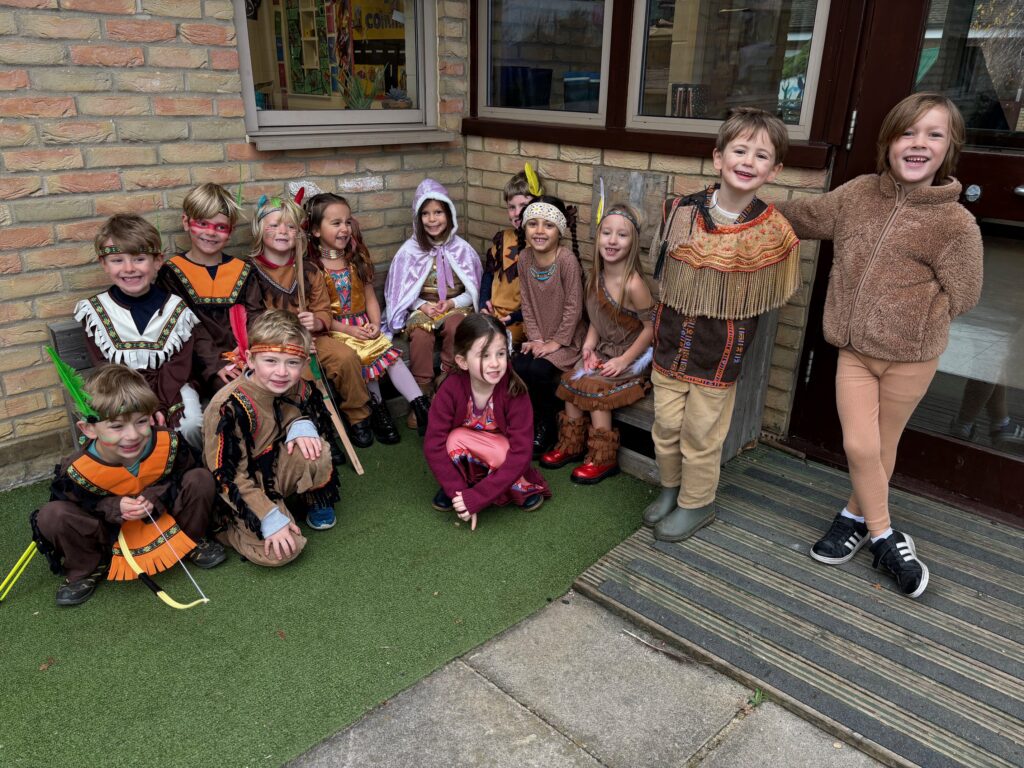 Native American experience day&#8230;, Copthill School