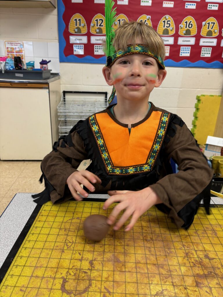 Native American experience day&#8230;, Copthill School