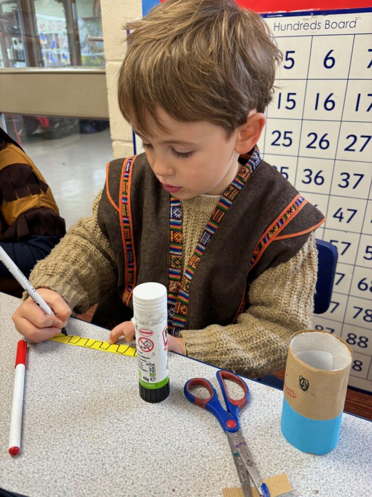 Native American experience day&#8230;, Copthill School