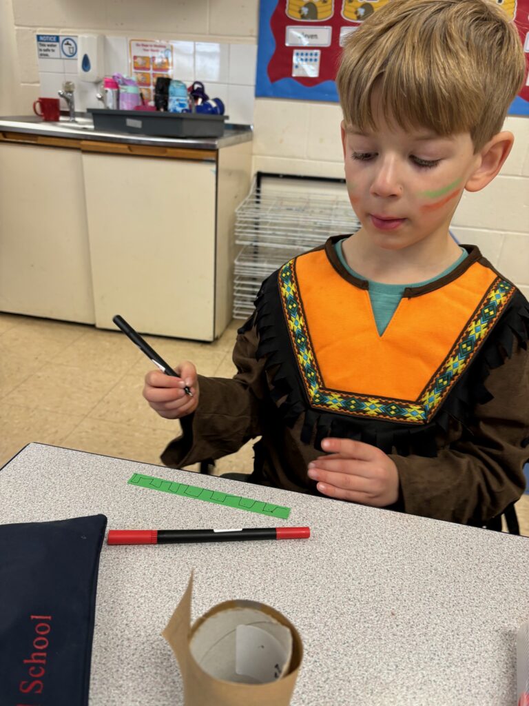 Native American experience day&#8230;, Copthill School