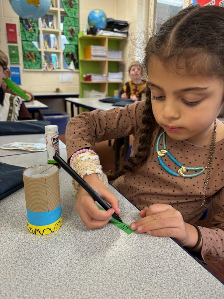 Native American experience day&#8230;, Copthill School