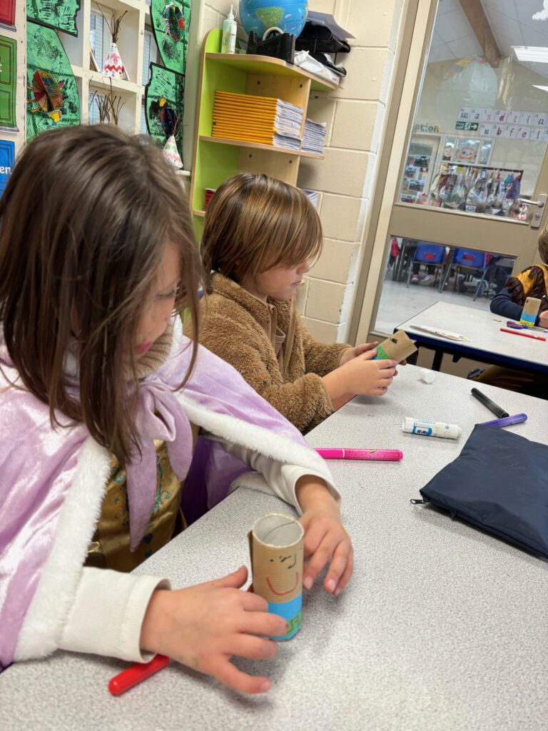 Native American experience day&#8230;, Copthill School