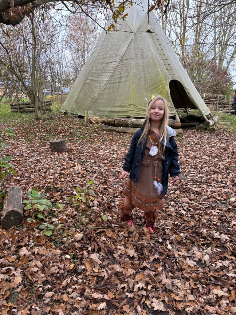 Native American experience day&#8230;, Copthill School