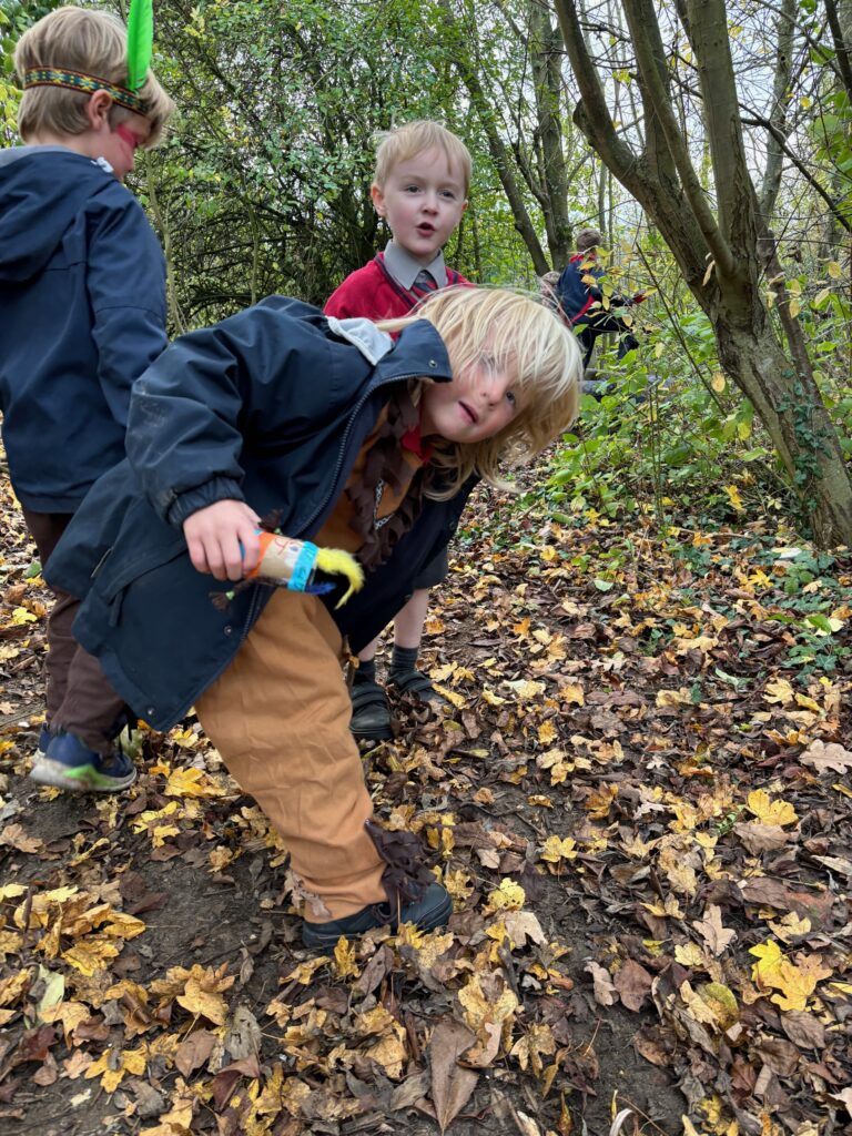 Native American experience day&#8230;, Copthill School