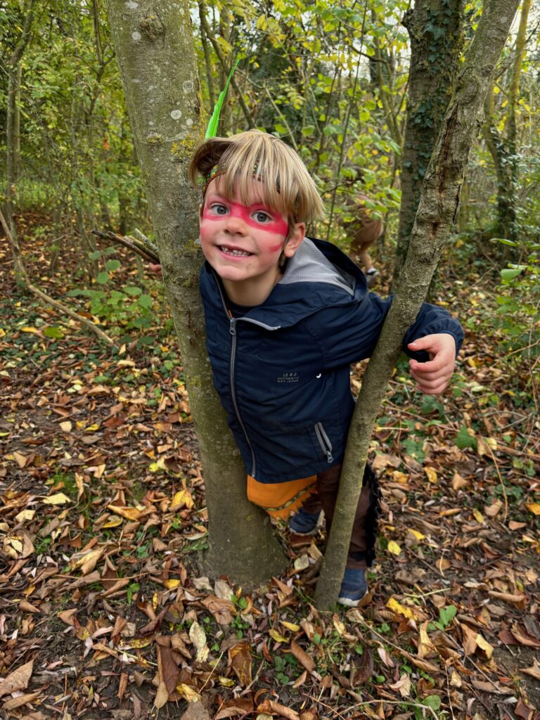 Native American experience day&#8230;, Copthill School