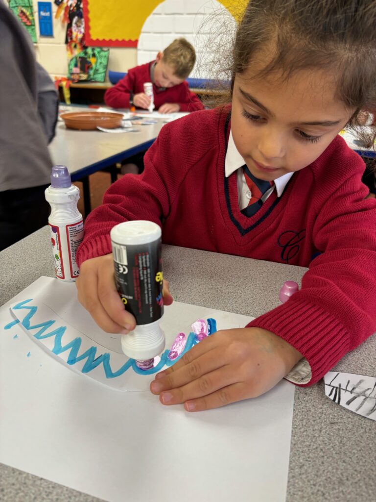 Native American Indian Headdress Art, Copthill School