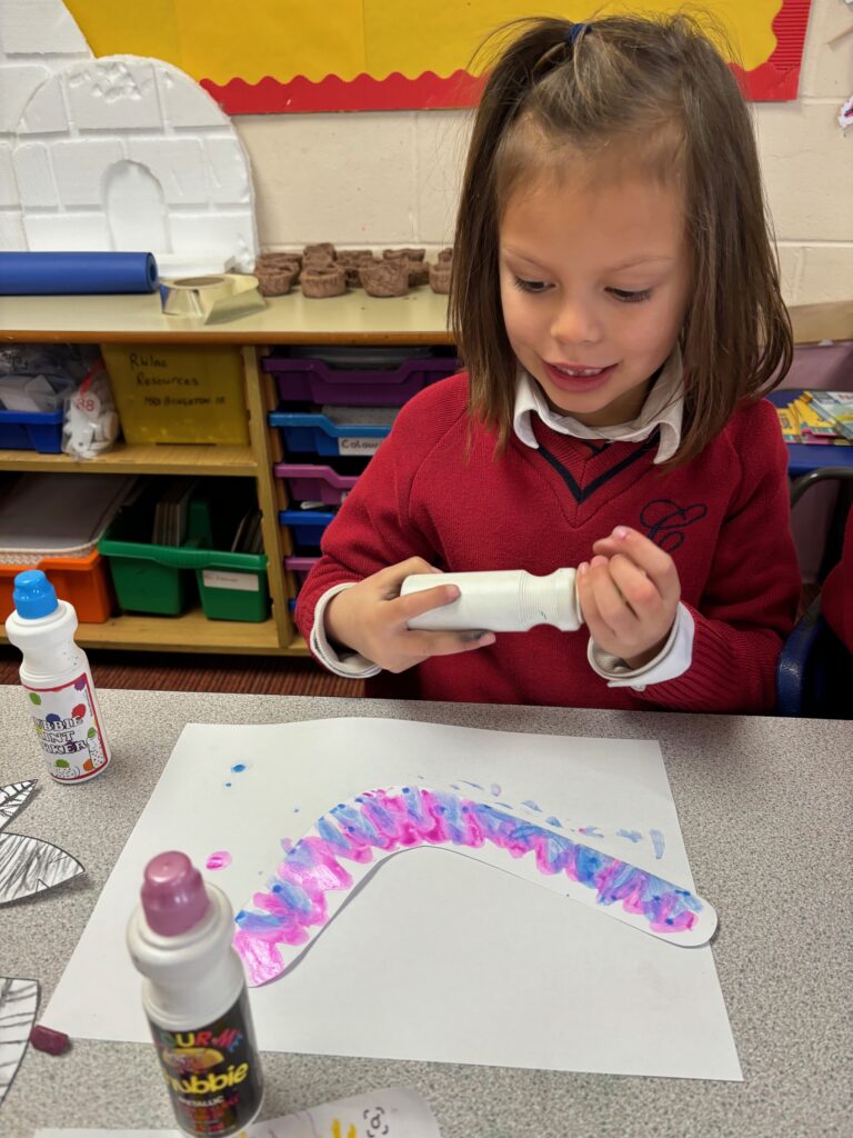 Native American Indian Headdress Art, Copthill School