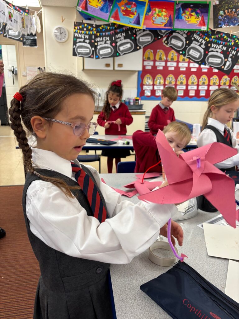 Design Engineering our windmills&#8230;, Copthill School