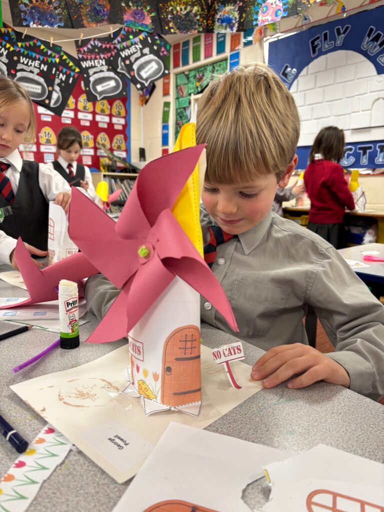 Design Engineering our windmills&#8230;, Copthill School