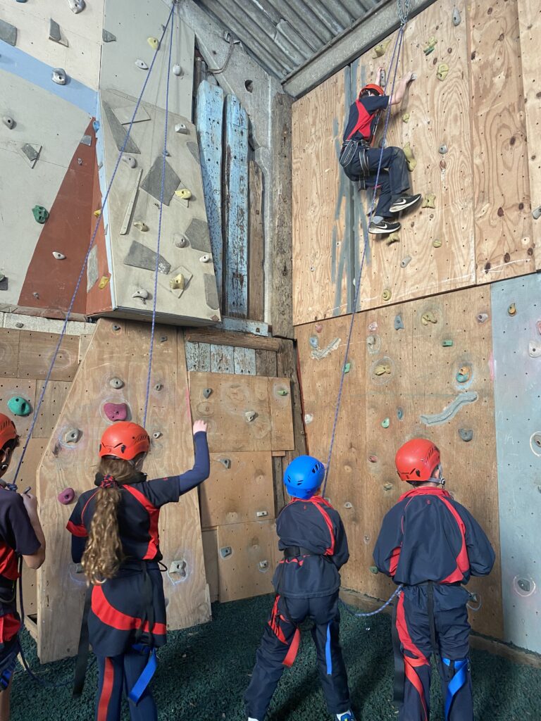 Climbing, Copthill School