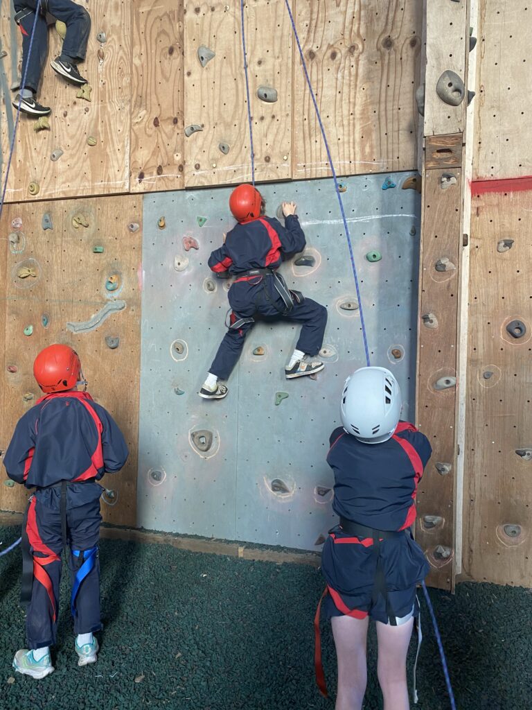 Climbing, Copthill School