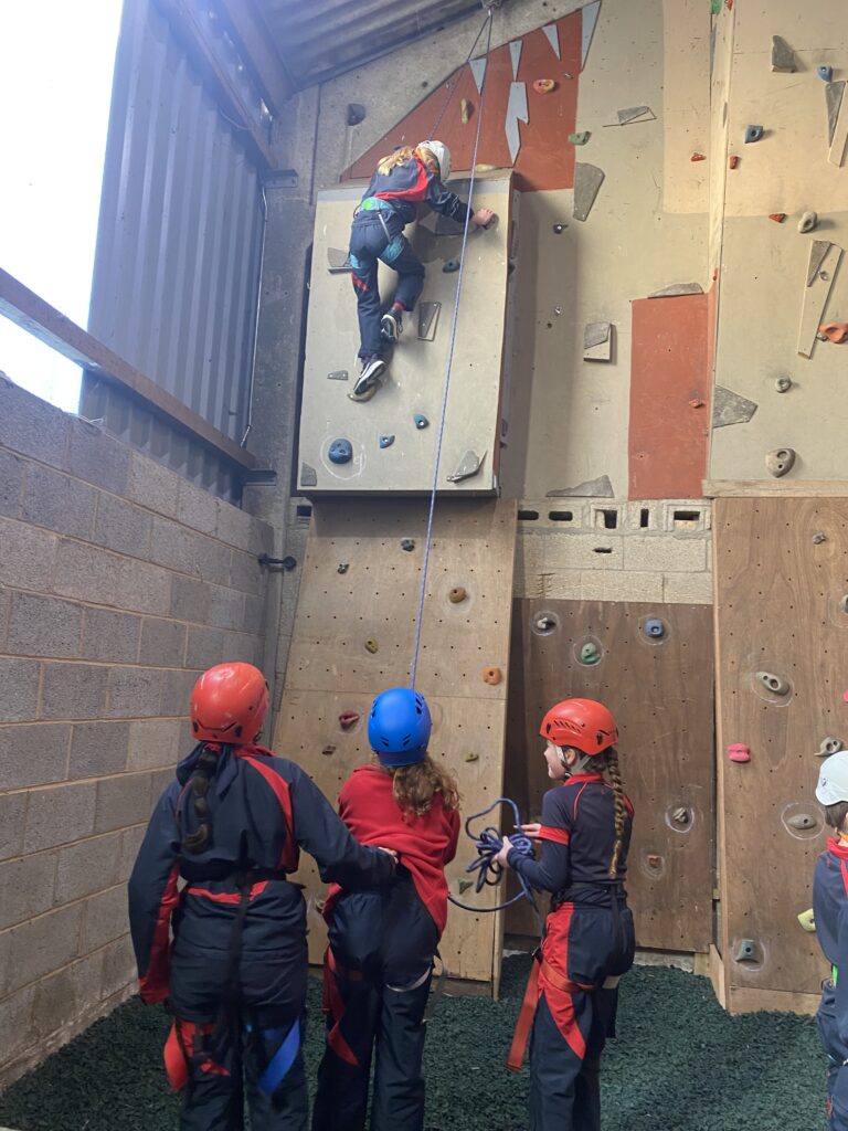 Climbing, Copthill School