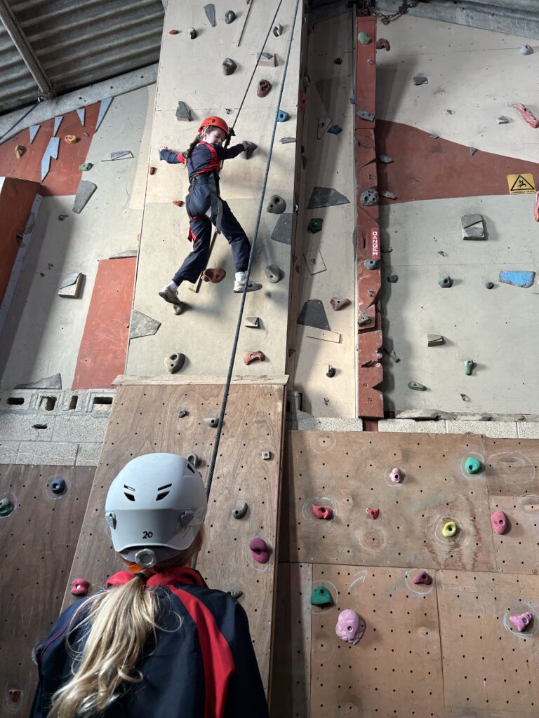 Climbing, Copthill School