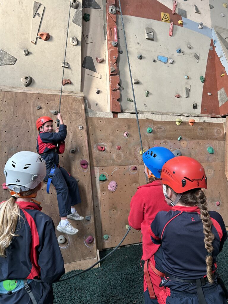 Climbing, Copthill School