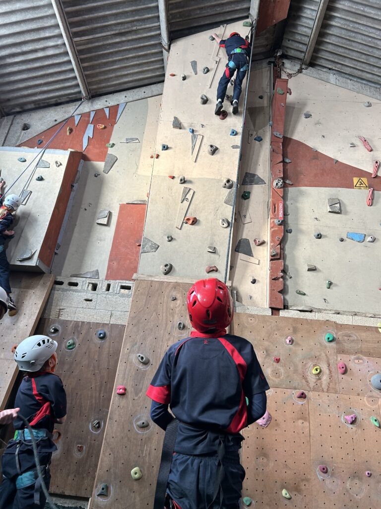 Climbing, Copthill School