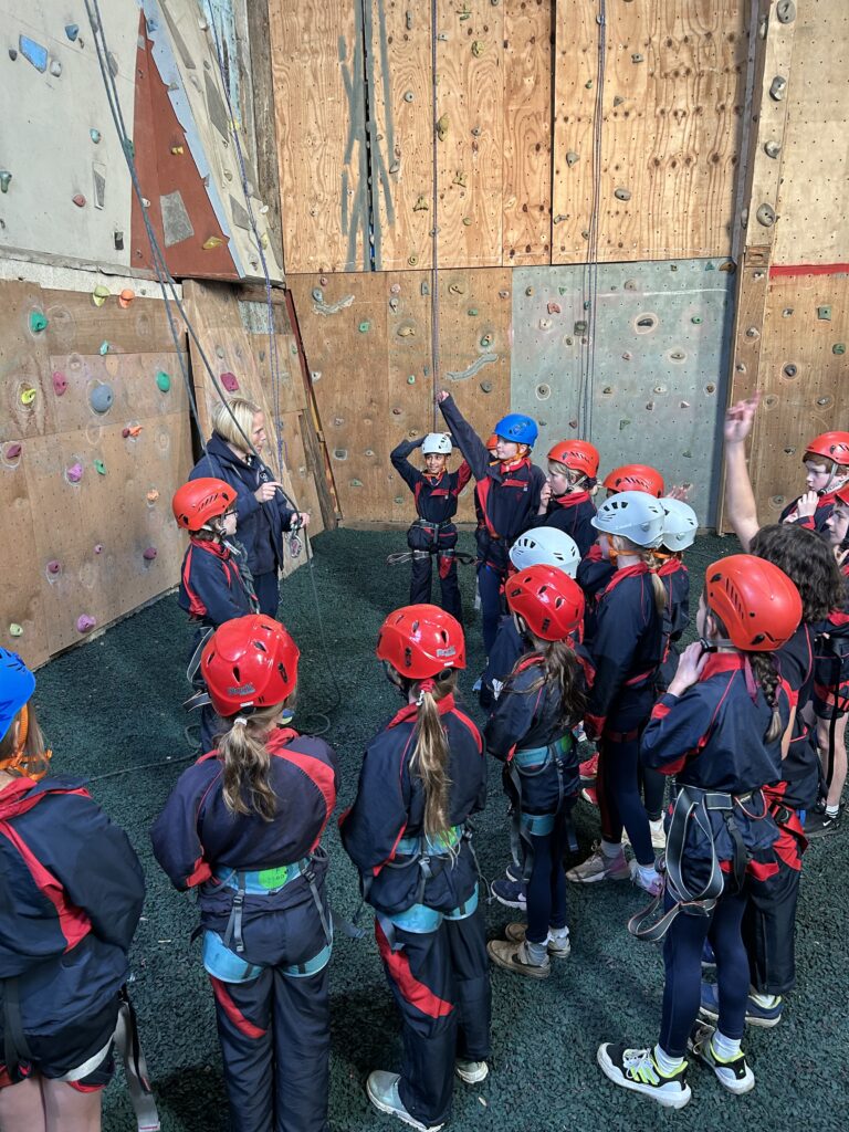 Climbing, Copthill School