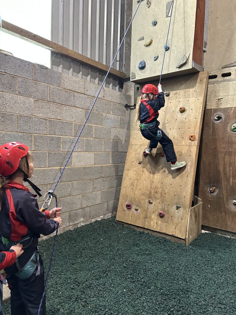 Climbing, Copthill School