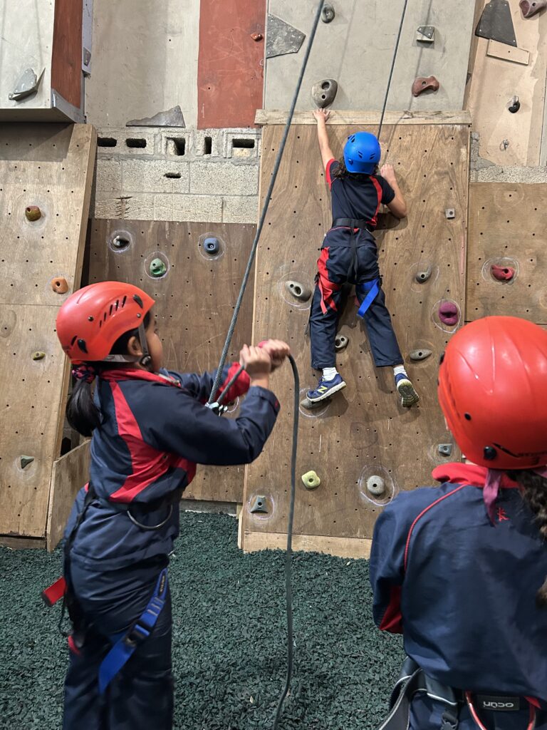 Climbing, Copthill School