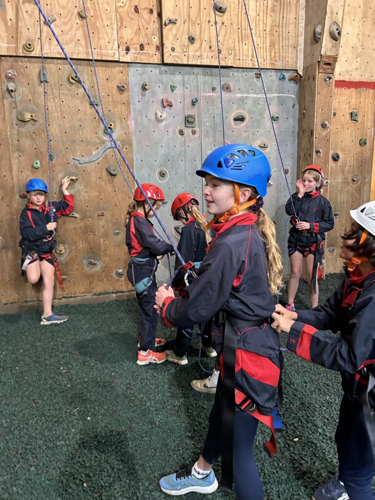 Climbing, Copthill School