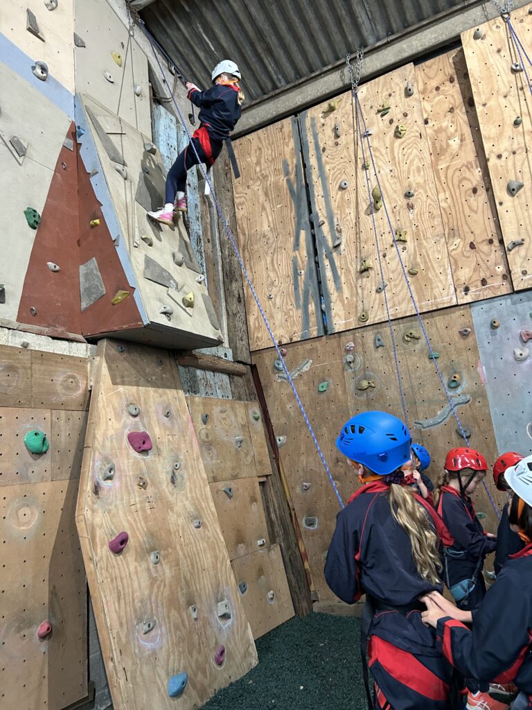 Climbing, Copthill School