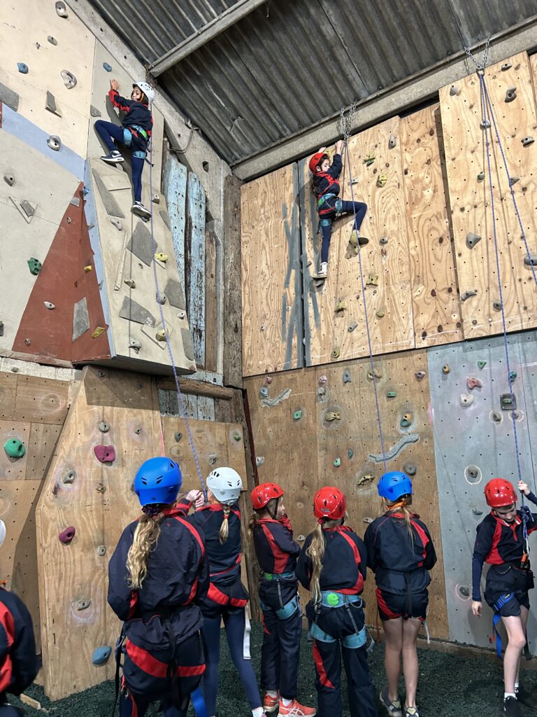 Climbing, Copthill School