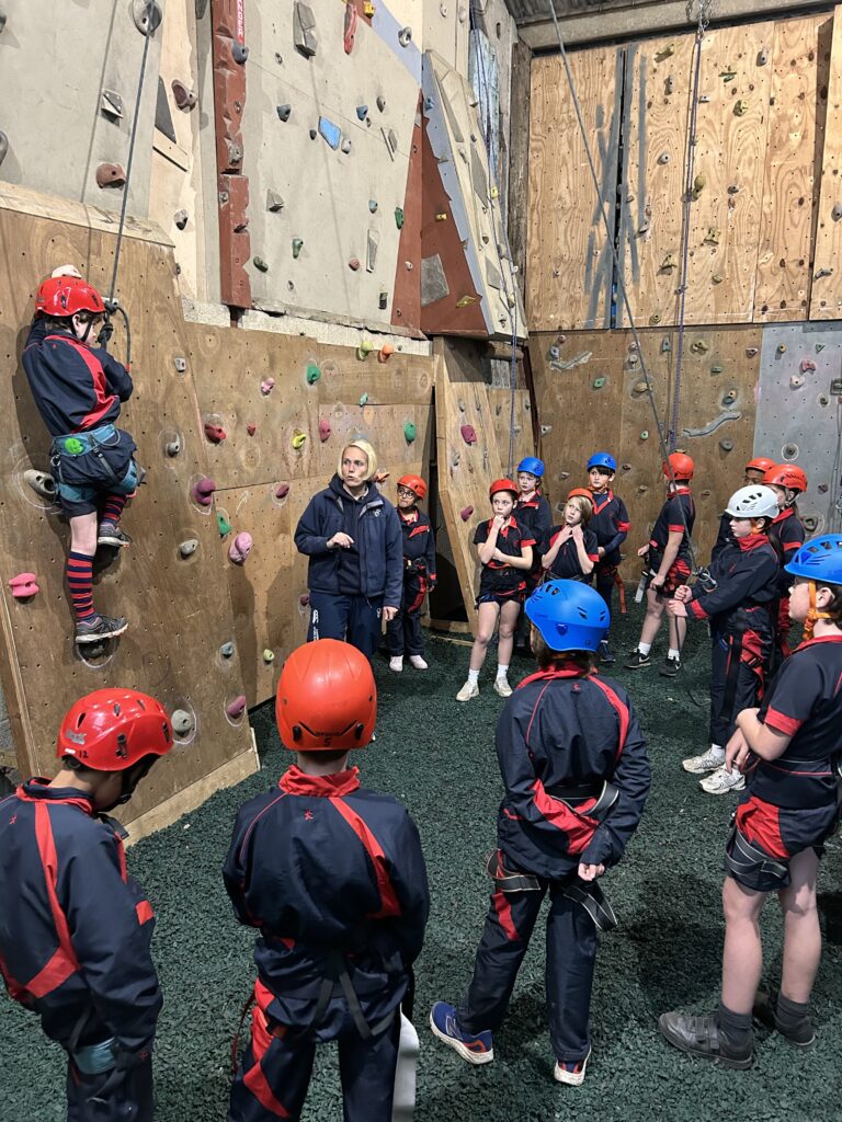 Climbing, Copthill School