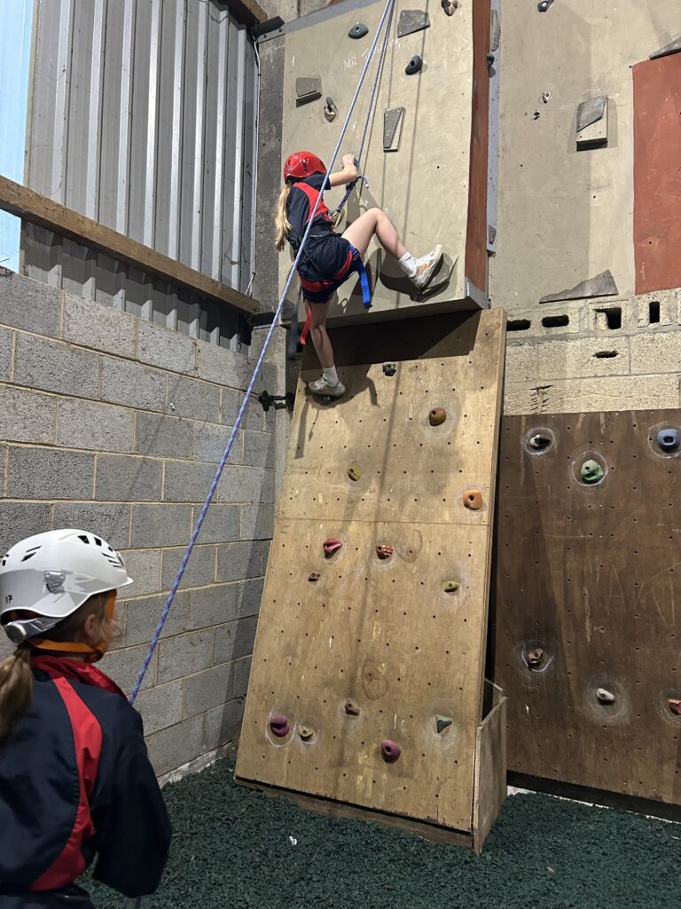 Climbing, Copthill School