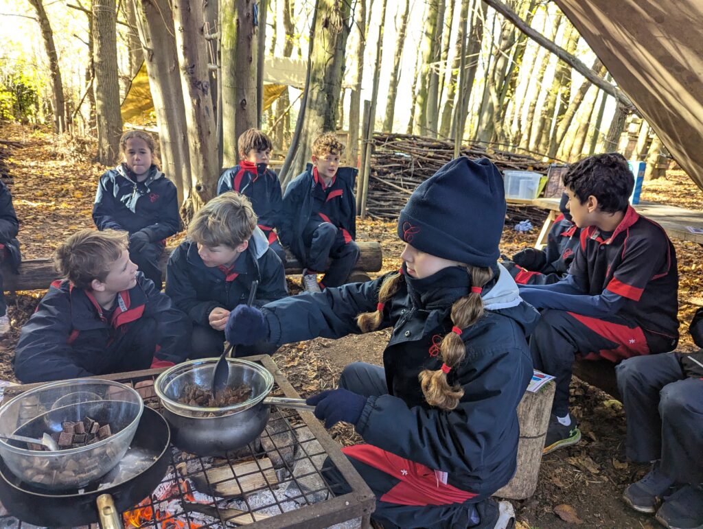 Year 6 combustion and chemical colour changes, Copthill School