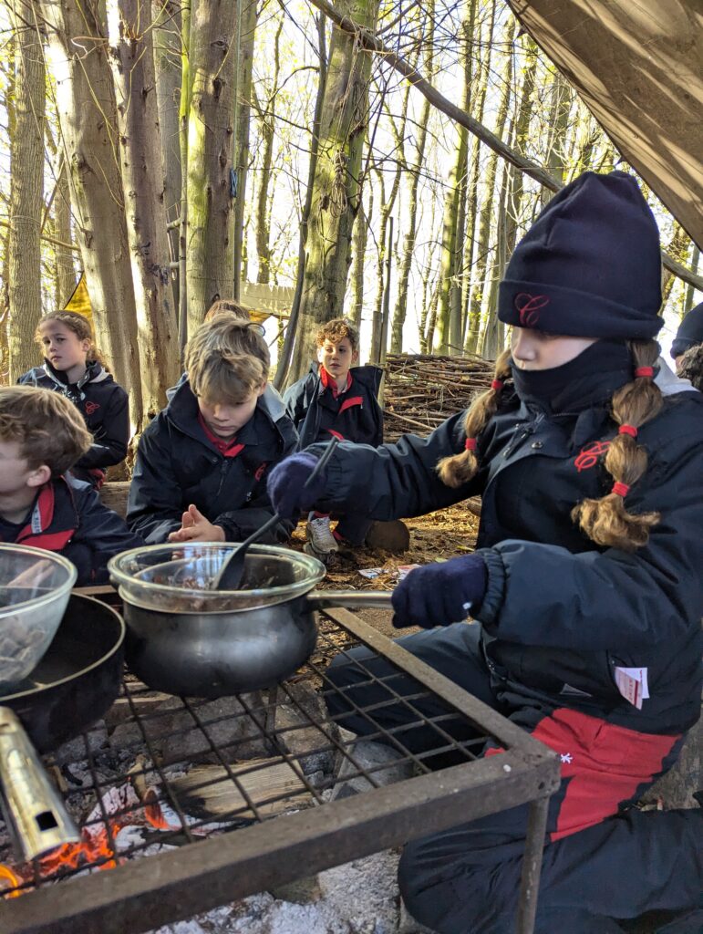 Year 6 combustion and chemical colour changes, Copthill School