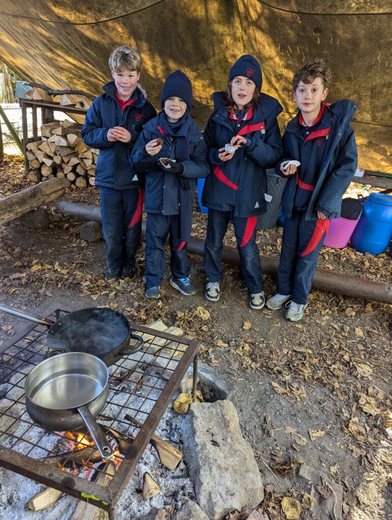 Year 6 combustion and chemical colour changes, Copthill School