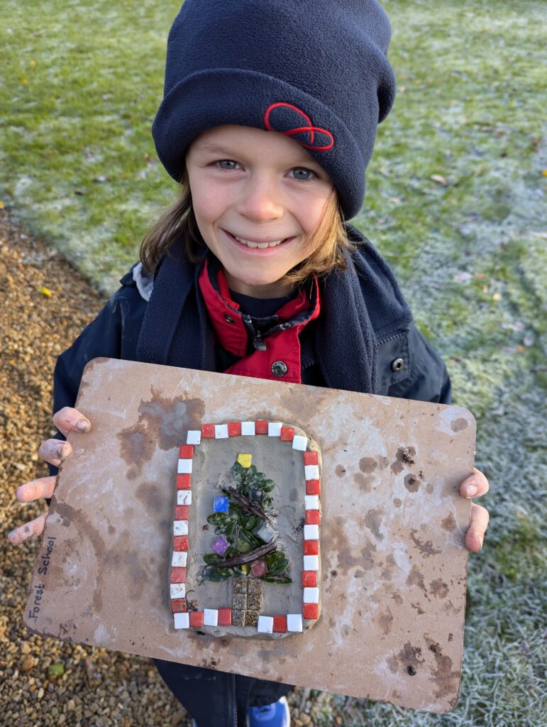 Roman mosaics, Copthill School